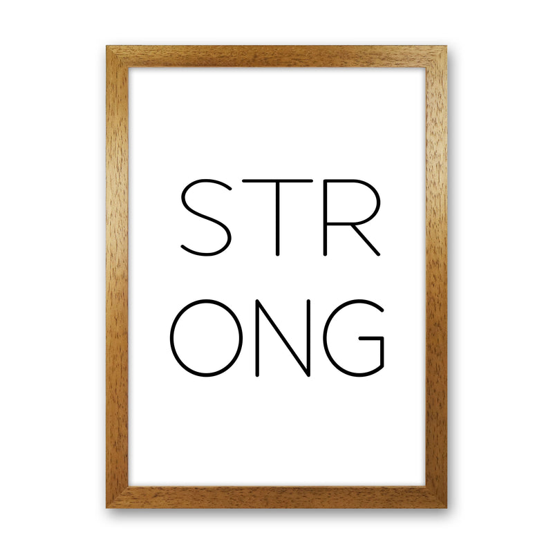 Strong Modern Print Oak Grain