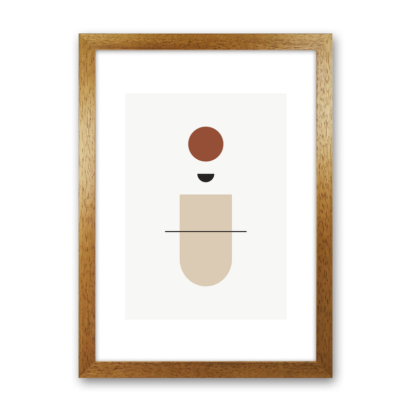 Mica Sand N11  Art Print by Pixy Paper Oak Grain