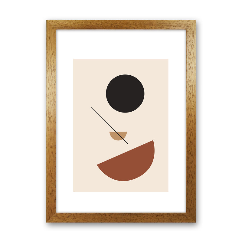 Mica Sand N13  Art Print by Pixy Paper Oak Grain