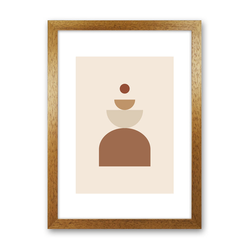 Mica Sand N23  Art Print by Pixy Paper Oak Grain