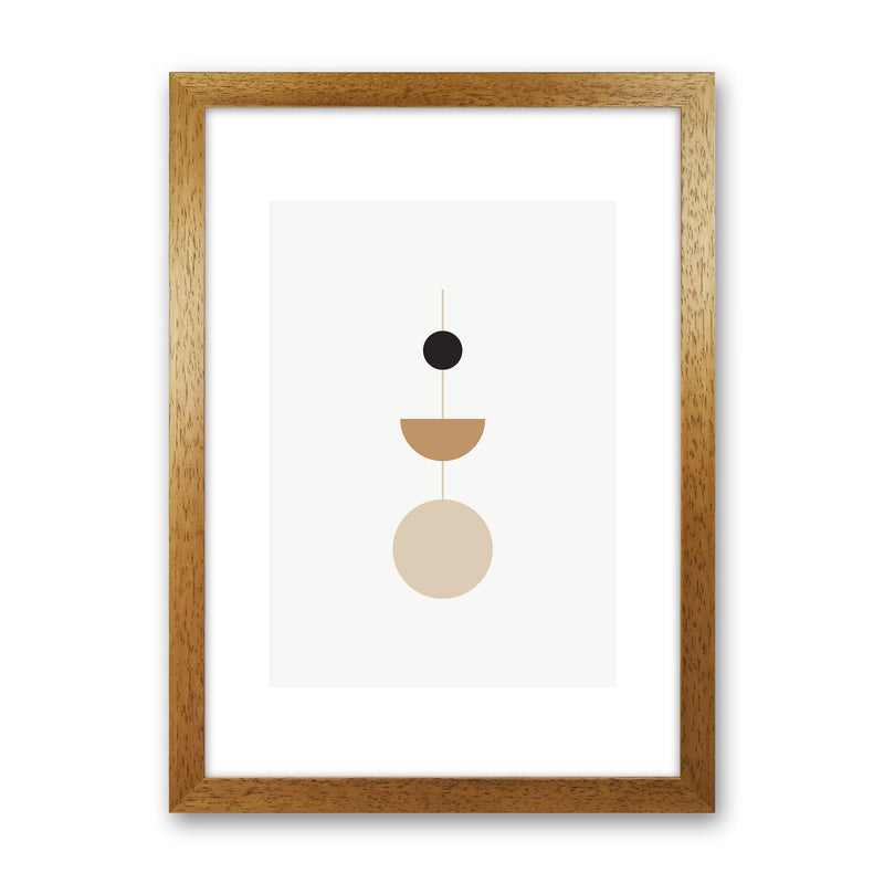 Mica Sand N20  Art Print by Pixy Paper Oak Grain