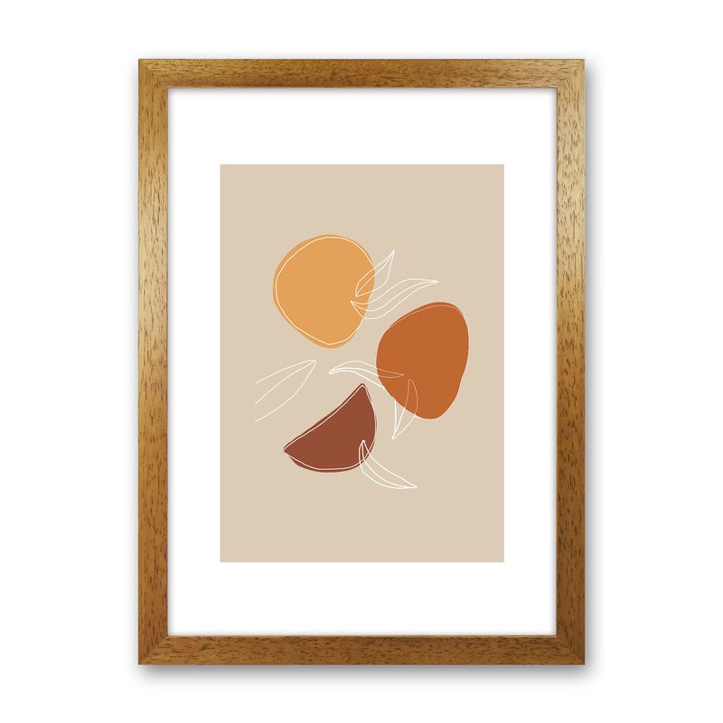 Mica Fruit N2  Art Print by Pixy Paper Oak Grain