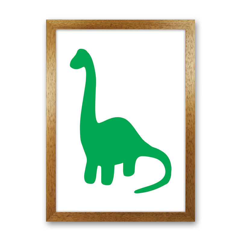 Brach Green  Art Print by Pixy Paper Oak Grain
