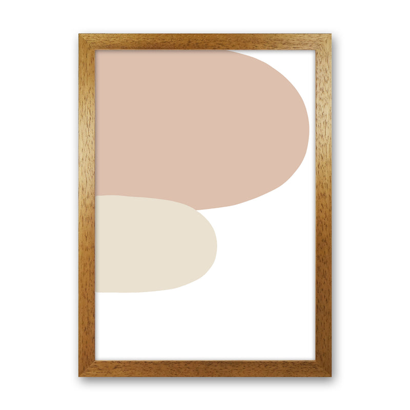 Inspired Side Stones Art Print by Pixy Paper Oak Grain