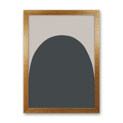 Inspired Off Black and Stone Hill Art Print by Pixy Paper Oak Grain