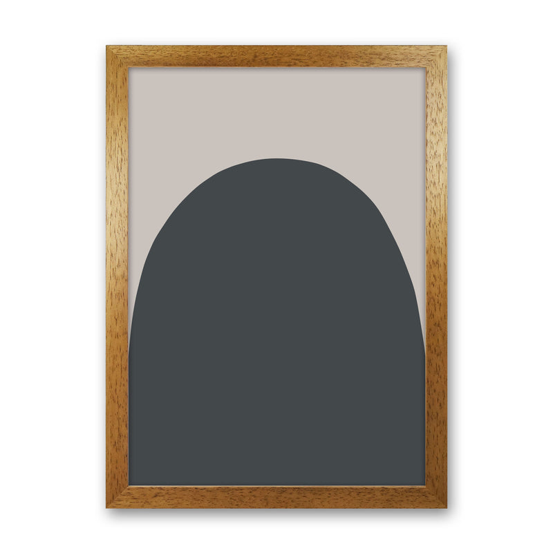 Inspired Off Black and Stone Hill Art Print by Pixy Paper Oak Grain