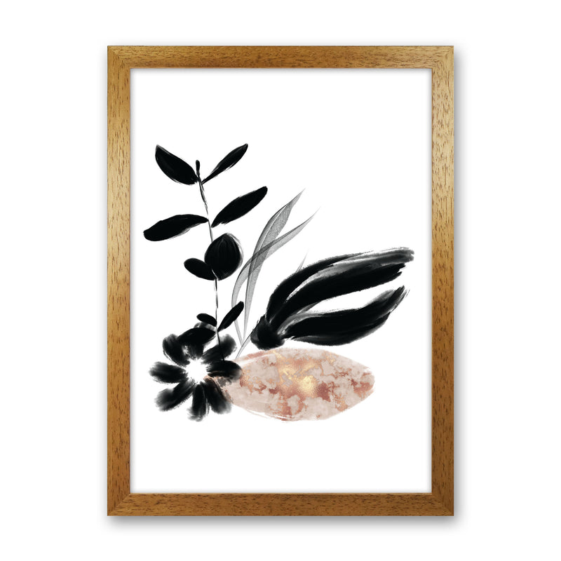 Delicate Floral 03 Art Print by Pixy Paper Oak Grain