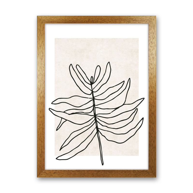 Autumn Wispa abstract Art Print by Pixy Paper Oak Grain
