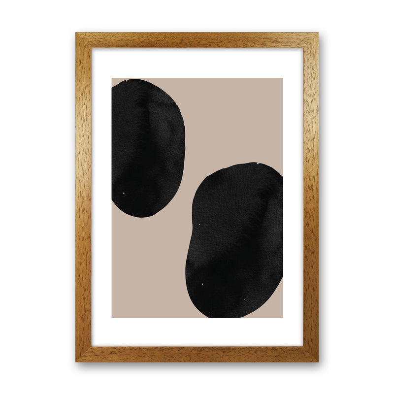 Autumn Alice abstract Art Print by Pixy Paper Oak Grain