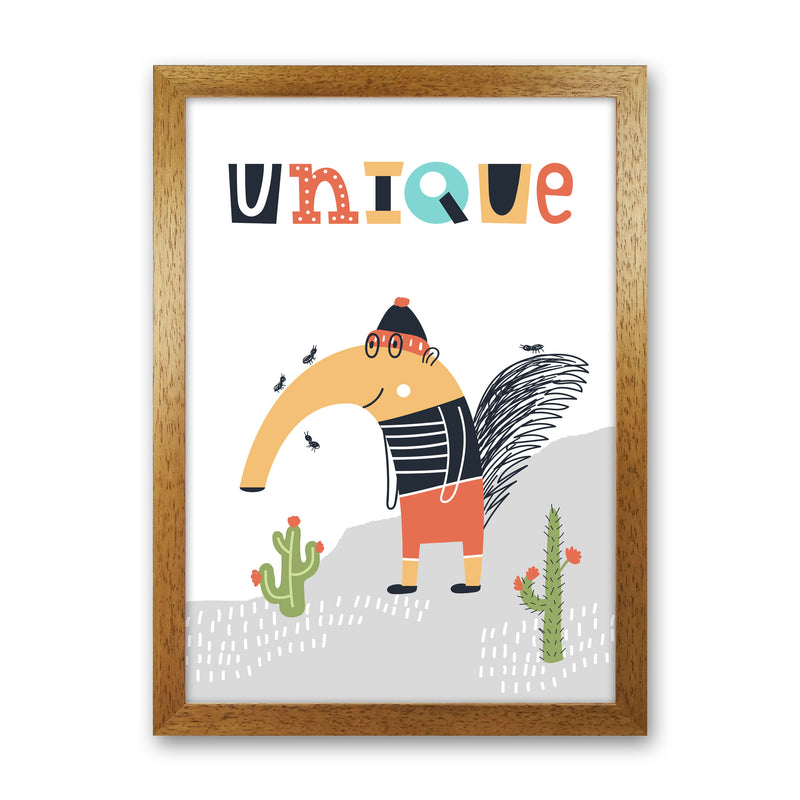 Unique animal Art Print by Pixy Paper Oak Grain