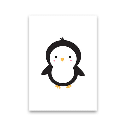 Children&#39;s Animals, Penguin Modern Print Print Only