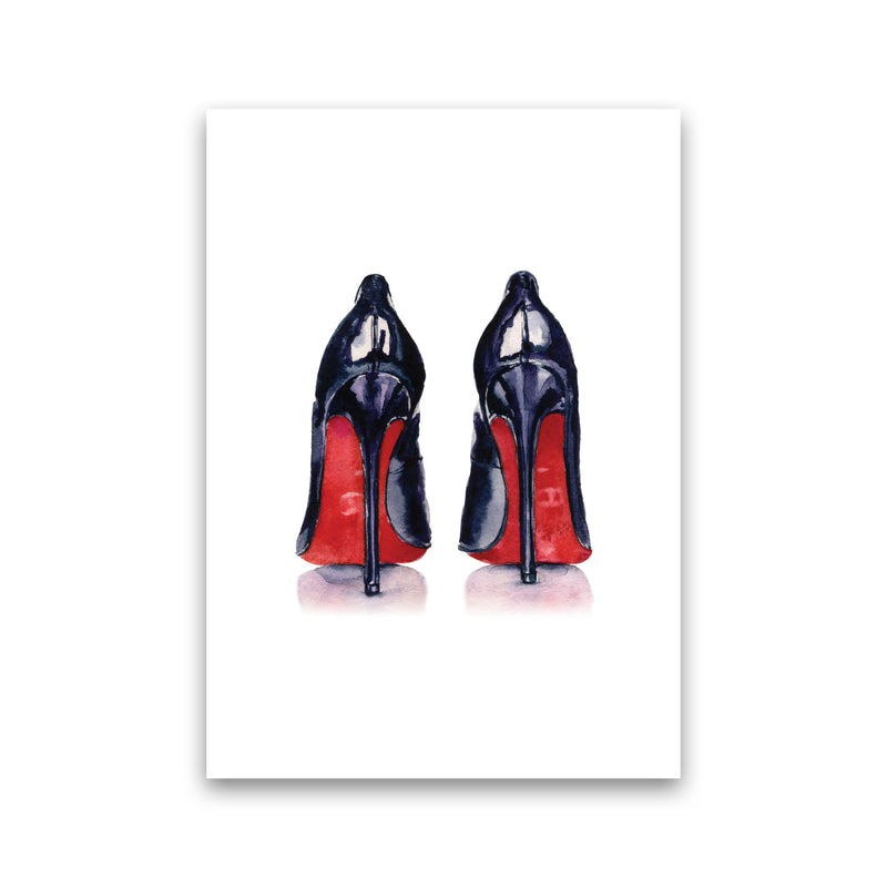 Black High Heels Modern Print Print Only