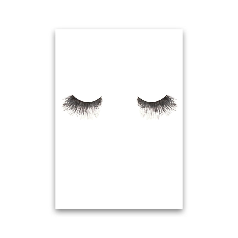 Eyelashes Modern Print Print Only