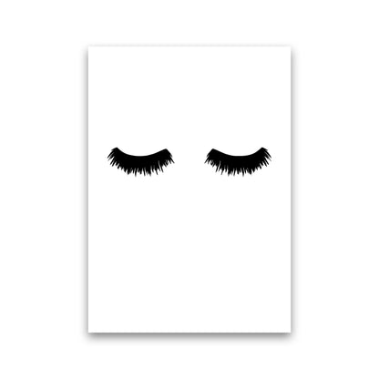 Lashes Modern Print Print Only