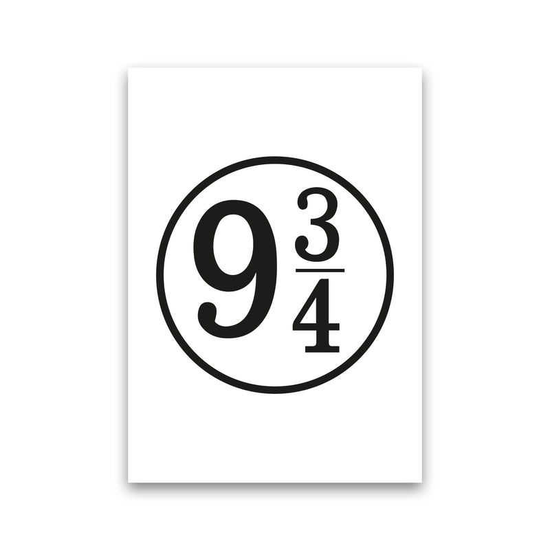 Platform 9 And 3/4 Framed Typography Wall Art Print Print Only