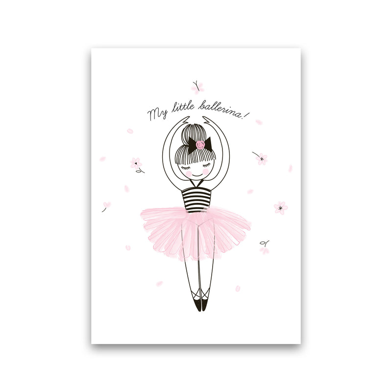 My Little Ballerina Framed Nursey Wall Art Print Print Only