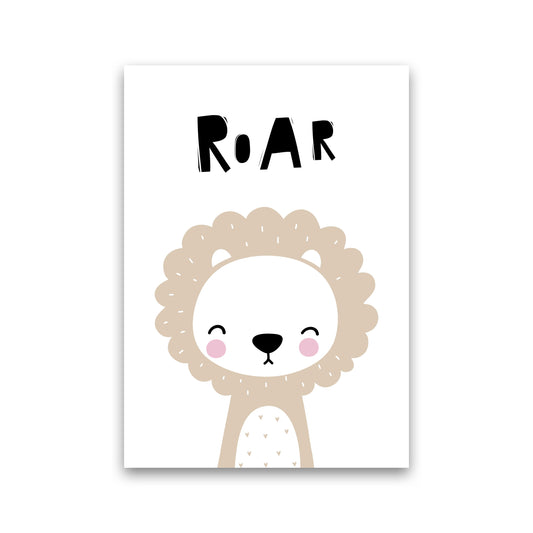 Lion Roar Modern Print Animal Art Print Print Only