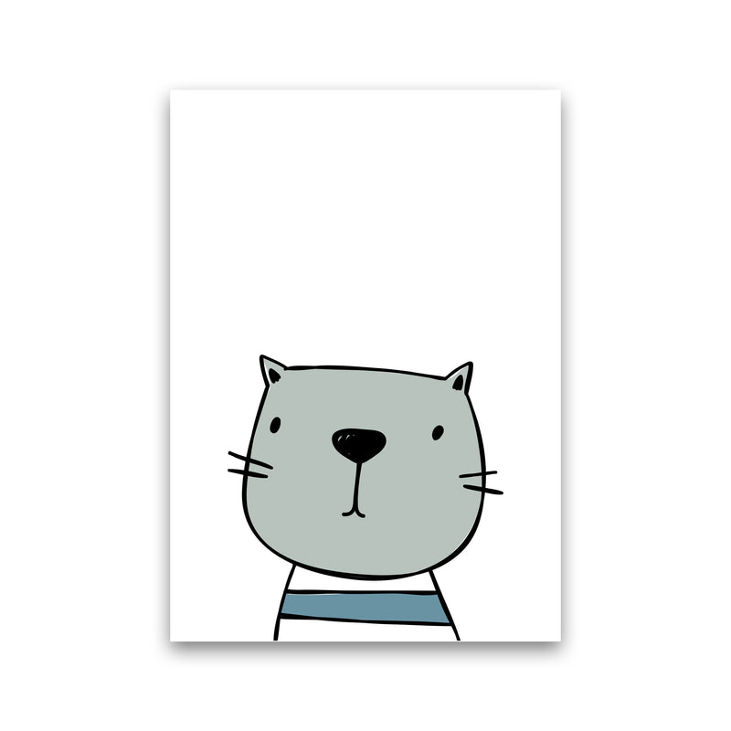 Cat Modern Print Animal Art Print Print Only