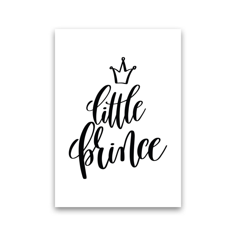 Little Prince Black Framed Nursey Wall Art Print Print Only