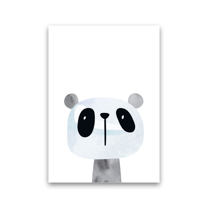 Scandi Panda Watercolour Framed Nursey Wall Art Print Print Only