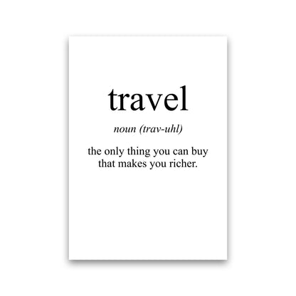 Travel Modern Print Print Only