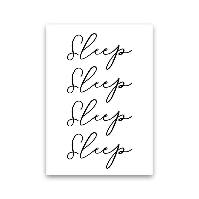 Sleep Modern Print Print Only