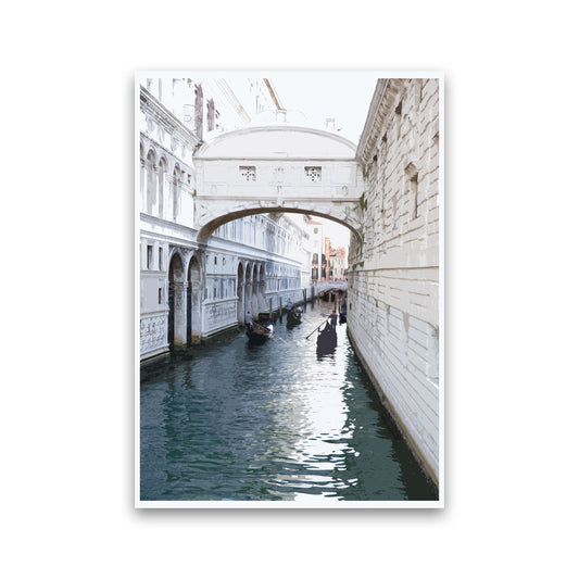 Venice Portrait 1 Modern Print Print Only