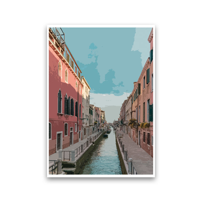 Venice Portrait 2 Modern Print Print Only