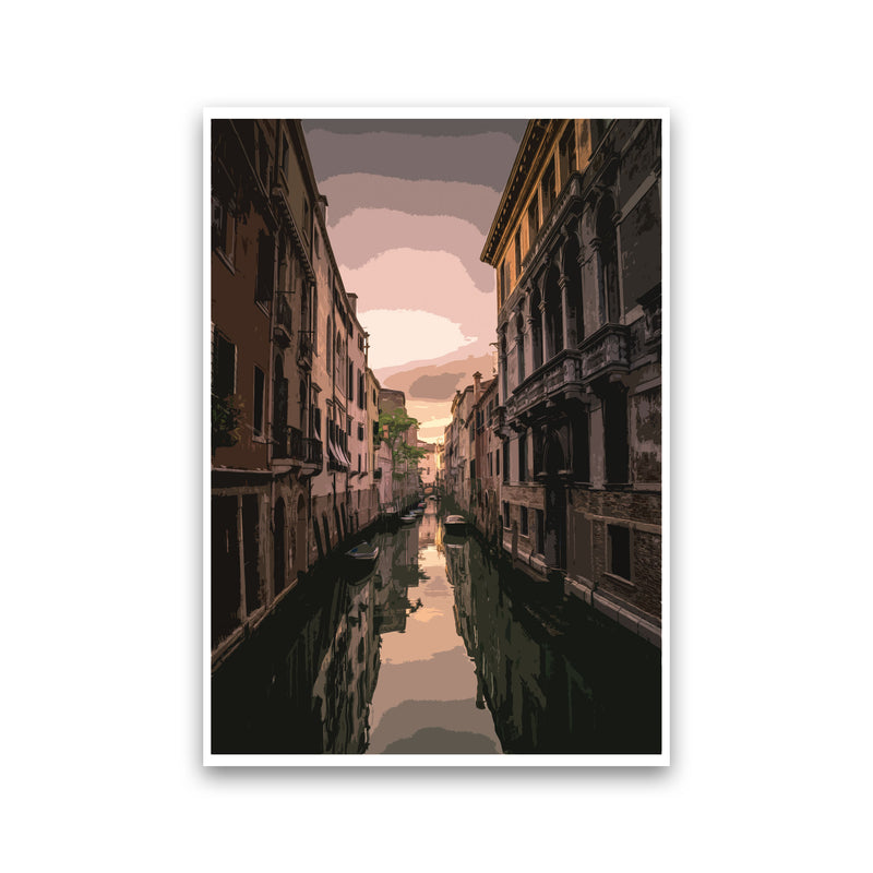 Venice Portrait 3 Modern Print Print Only