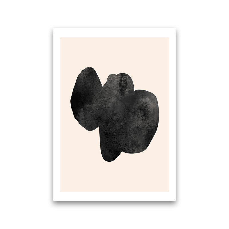 Nude And Black Watercolour 6 Art Print by Pixy Paper Print Only