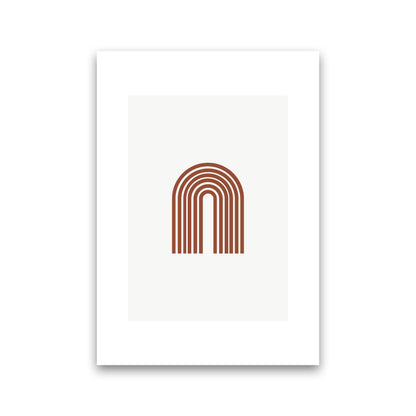Mica Sand Rainbow N18  Art Print by Pixy Paper Print Only