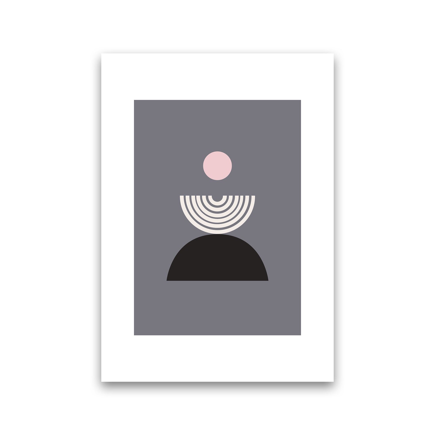 Mila Pink Fountain N9  Art Print by Pixy Paper Print Only