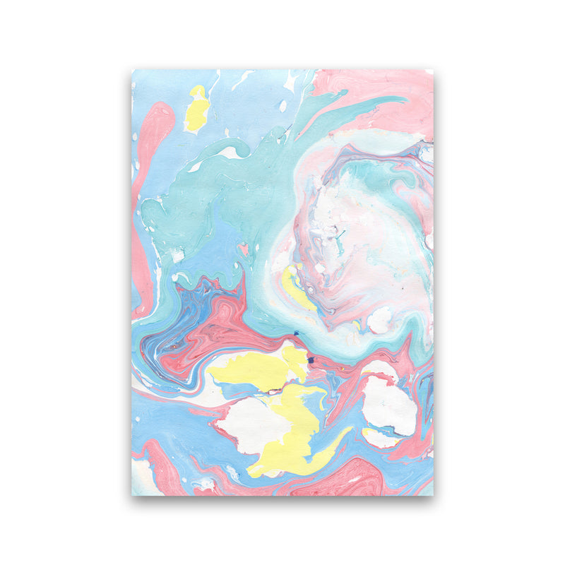 Liquid Mix Rainbow  Art Print by Pixy Paper Print Only