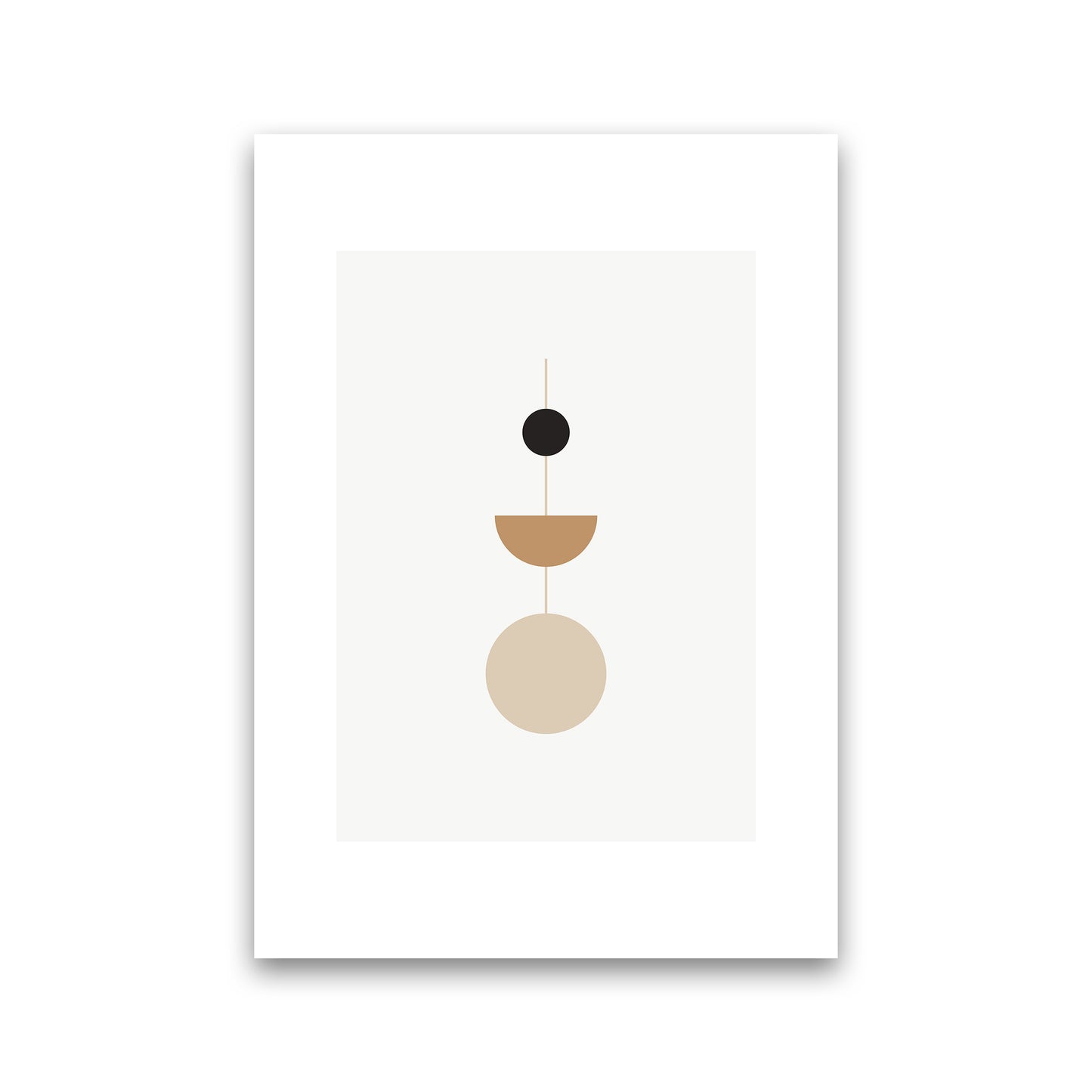 Mica Sand N20  Art Print by Pixy Paper Print Only