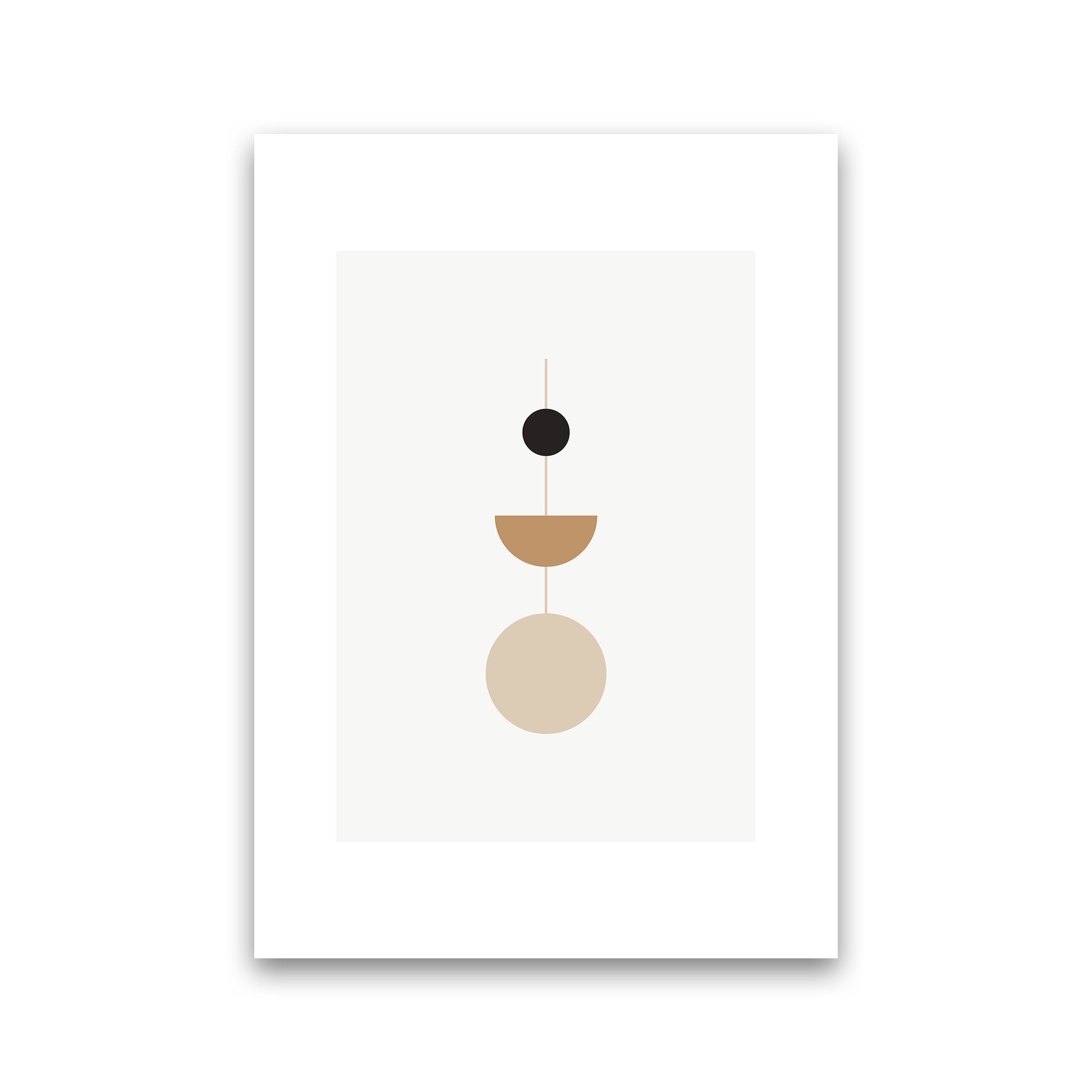 Mica Sand N20  Art Print by Pixy Paper Print Only