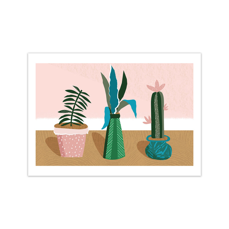 Plant Collection Jungle Abstract  Art Print by Pixy Paper Print Only