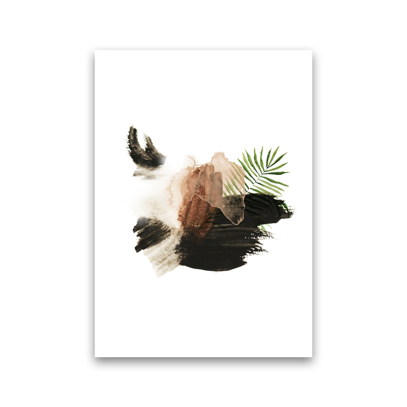 Exotic Abstract Shapes  Art Print by Pixy Paper Print Only