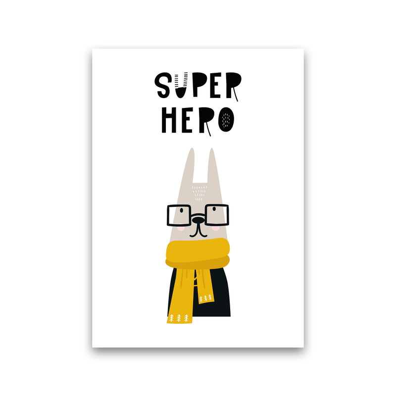 Super Hero Animal Pop  Art Print by Pixy Paper Print Only
