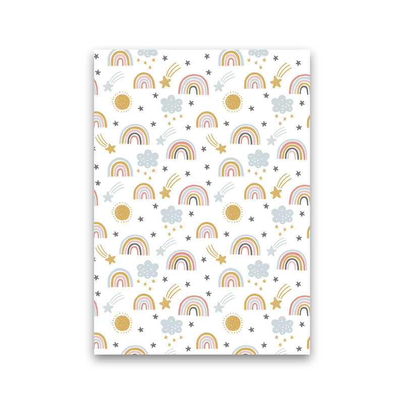 Rainbow Pattern  Art Print by Pixy Paper Print Only