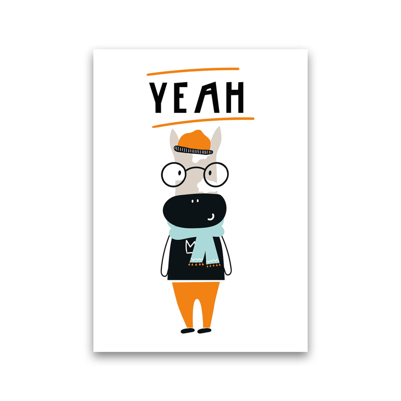 Yeah Animal Pop  Art Print by Pixy Paper Print Only