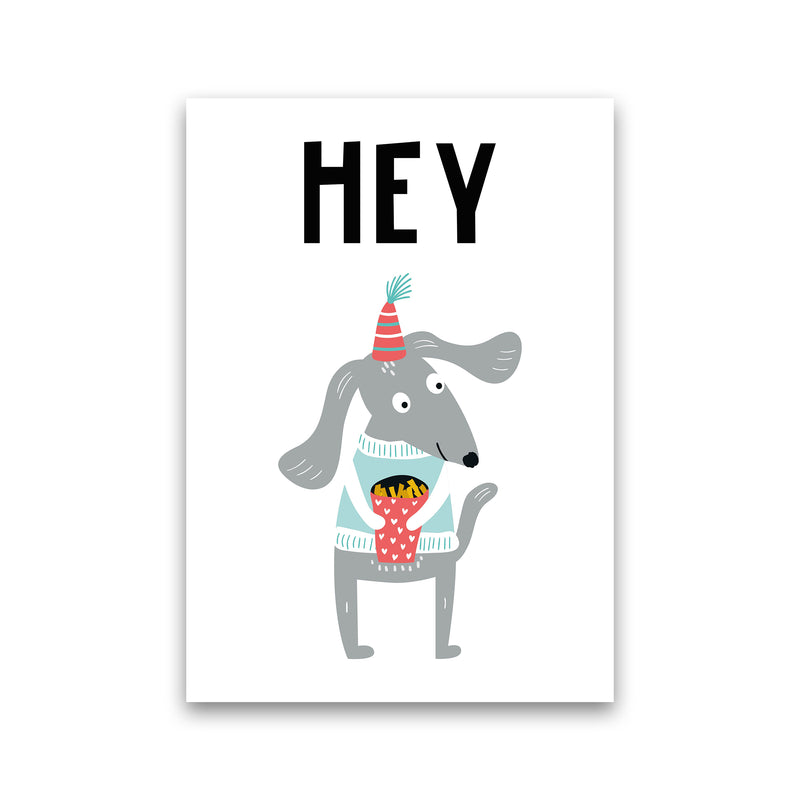Hey Animal Pop  Art Print by Pixy Paper Print Only