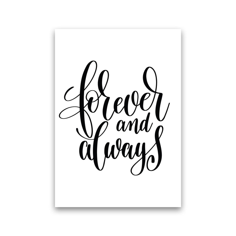 Forever And Always  Art Print by Pixy Paper Print Only