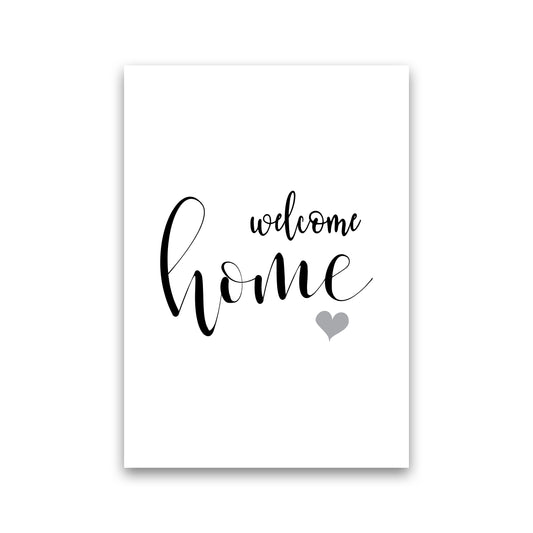 Welcome Home  Art Print by Pixy Paper Print Only