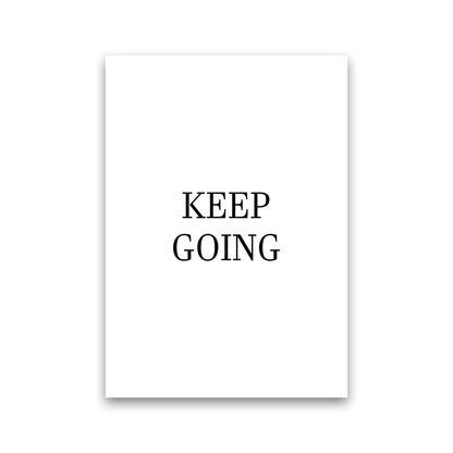 Keep Going  Art Print by Pixy Paper Print Only