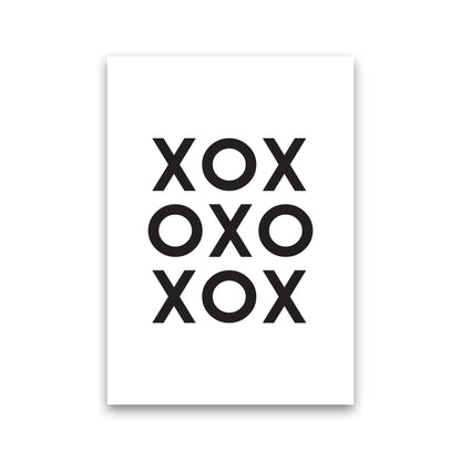 Xox  Art Print by Pixy Paper Print Only