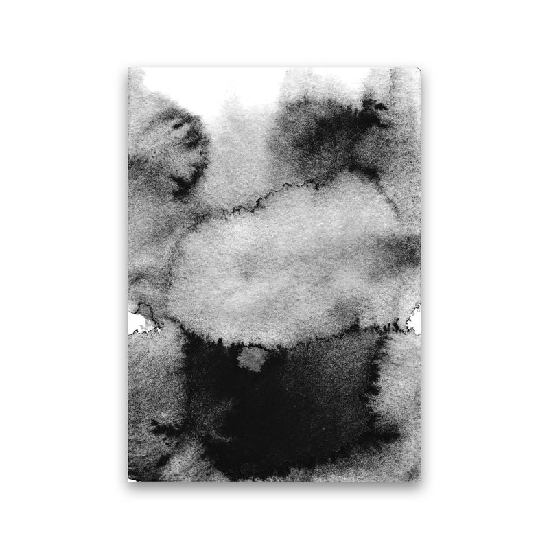 Majestic Monochrome Watercolour 14 Art Print by Pixy Paper Print Only
