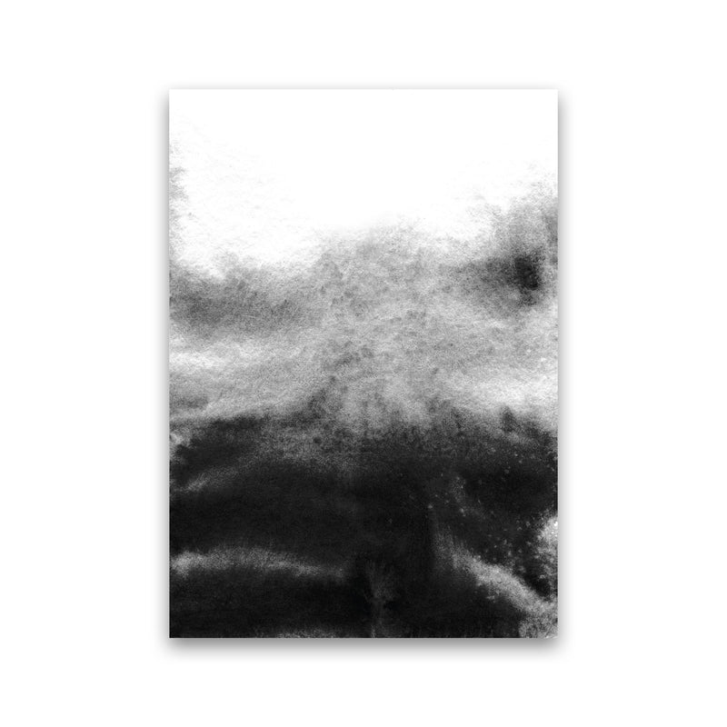 Majestic Monochrome Watercolour 19 Art Print by Pixy Paper Print Only