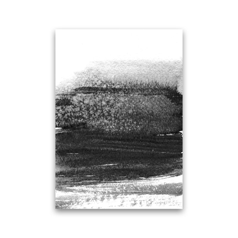 Majestic Monochrome Watercolour 01 Art Print by Pixy Paper Print Only