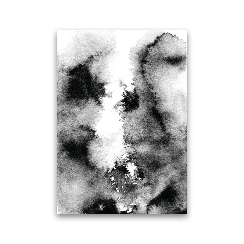 Majestic Monochrome Watercolour 10 Art Print by Pixy Paper Print Only