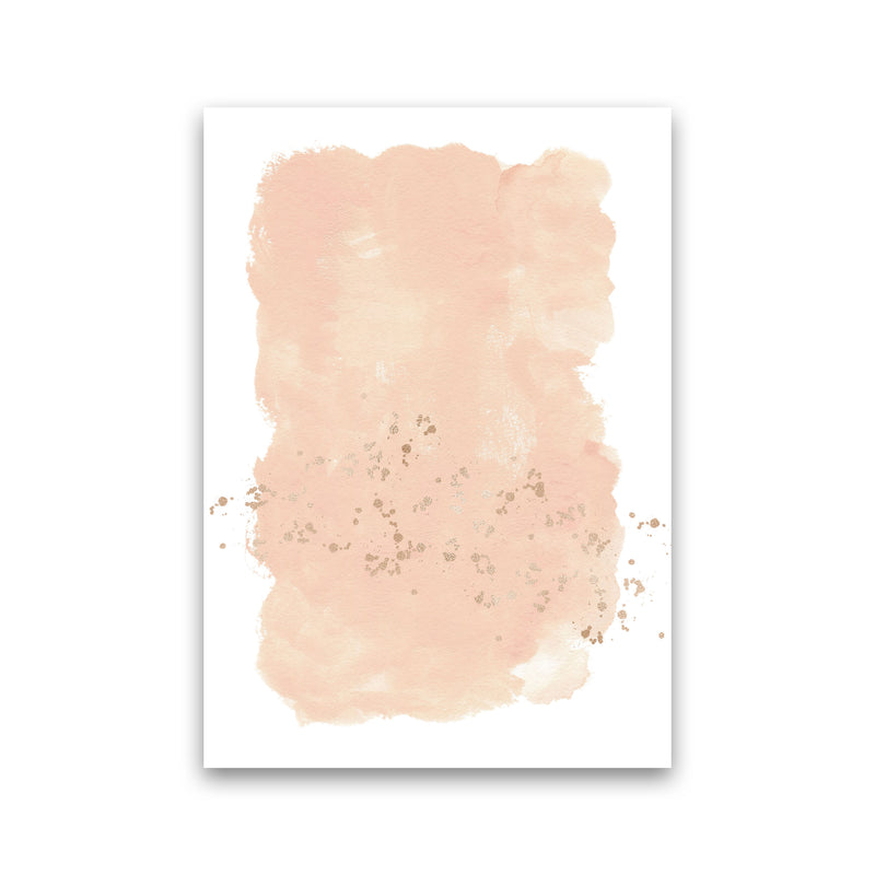 Aztec Blush Watercolour Art Print by Pixy Paper Print Only